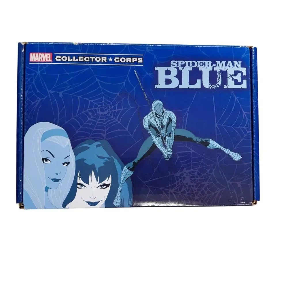 Funko Marvel Collector Corps Spider-Man Blue Box NIB Sealed Size XL